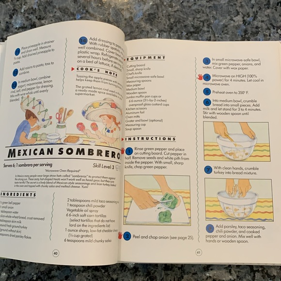 💚✋American Heart Association HC Kids’ Cookbook Easy Recipes Homeschool - Picture 4 of 8